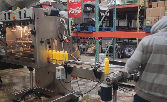 Preowned Bottling Line for Juices